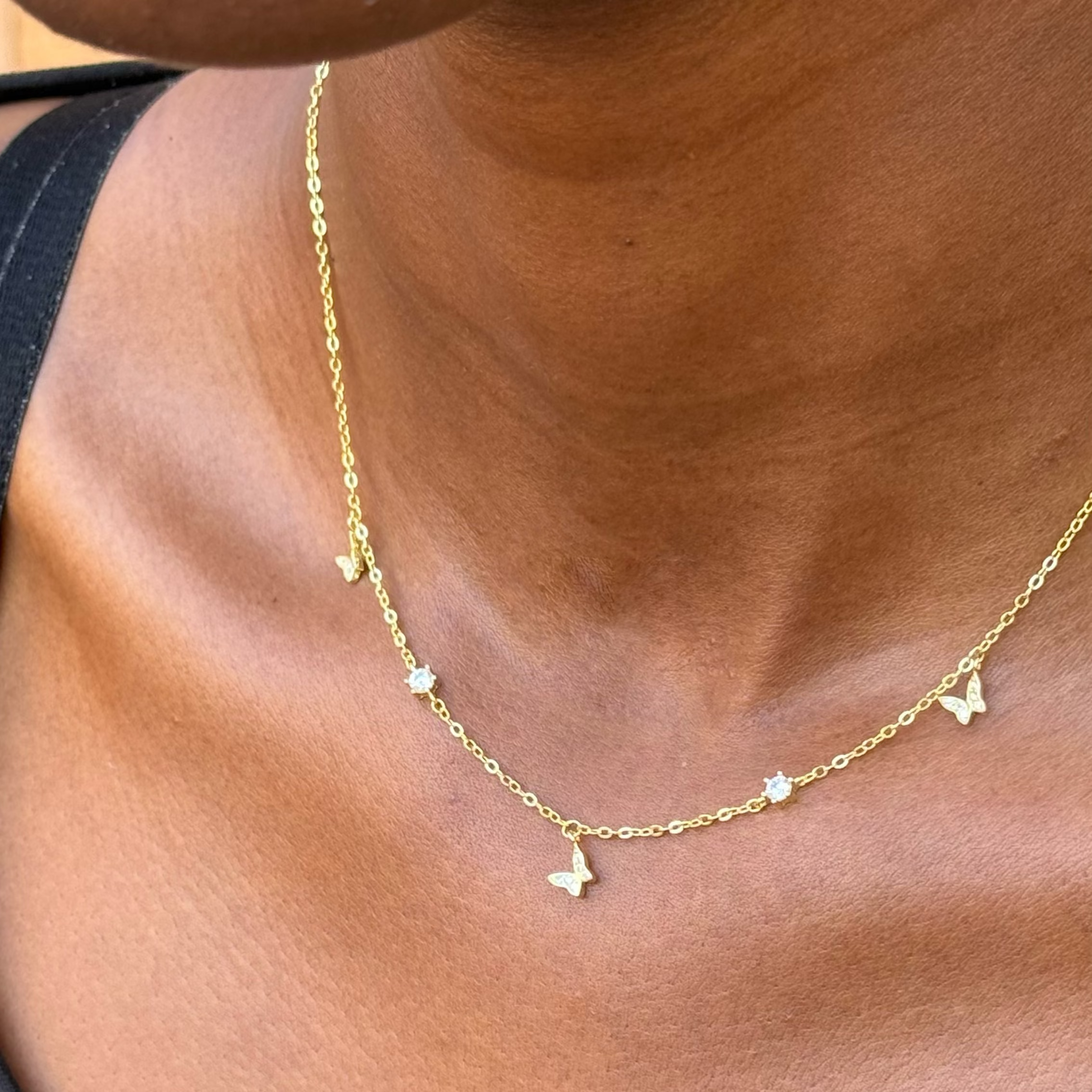 Dainty Butterfly Necklace