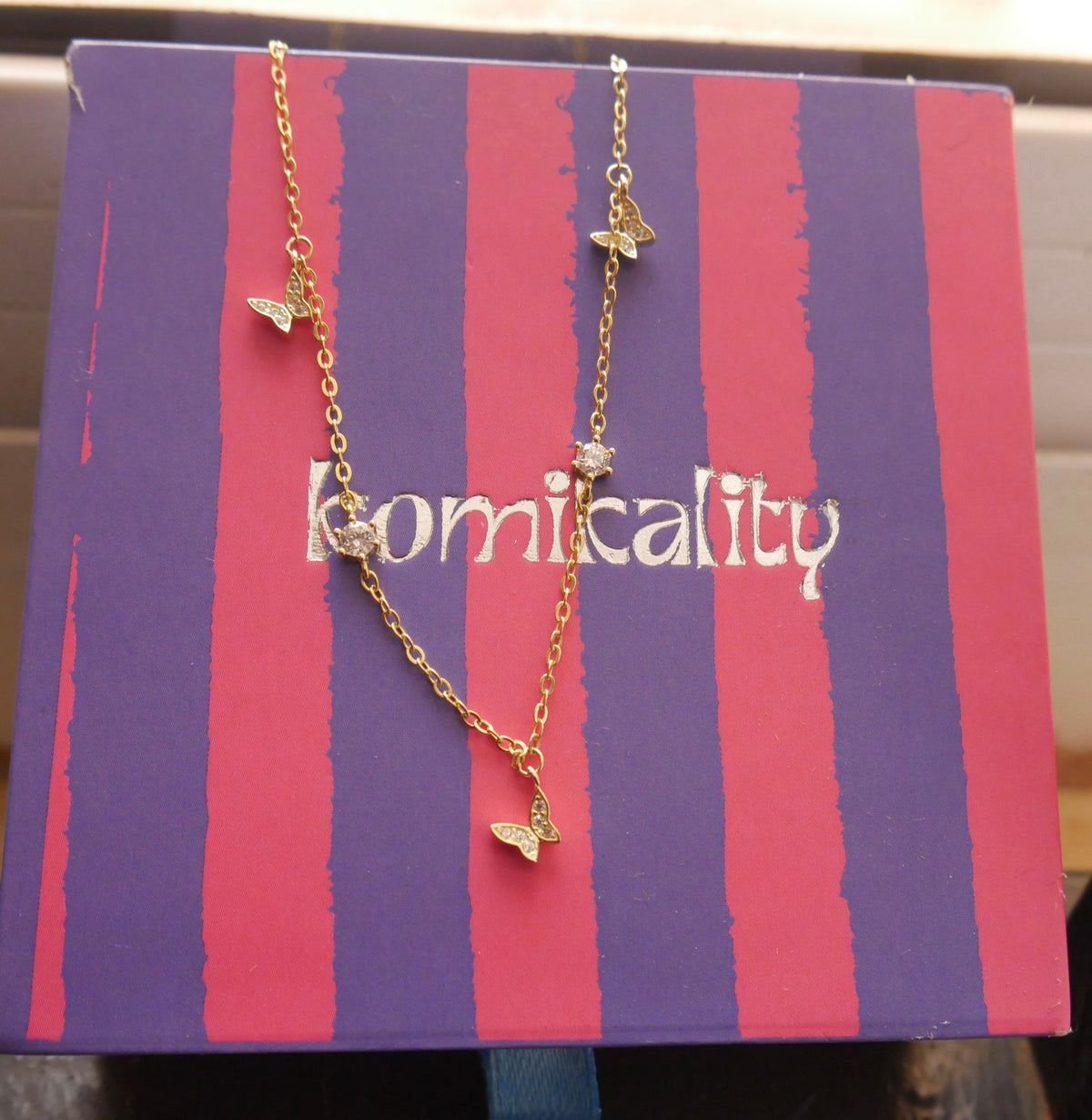 Dainty Butterfly Necklace