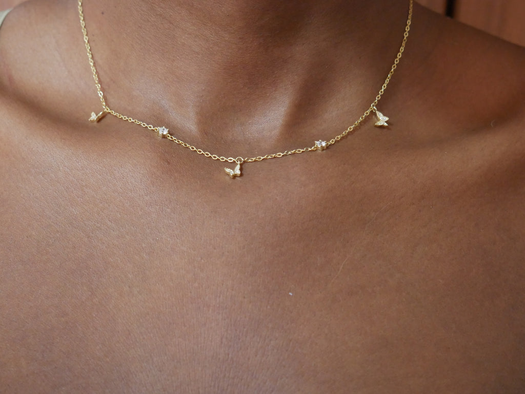 Dainty Butterfly Necklace
